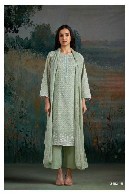 Ganga cakori 4921 dress materials wholesale dealer